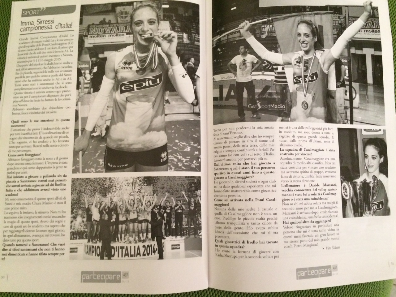 Articolo Partecipare Imma Sirressi